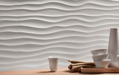 Гіпсова плитка в інтер'єрі