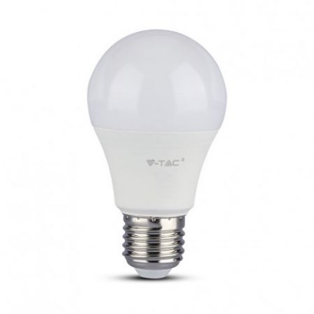 V-TAC E27 9W(806Lm), LED лампа, тепле біле світло 2700K