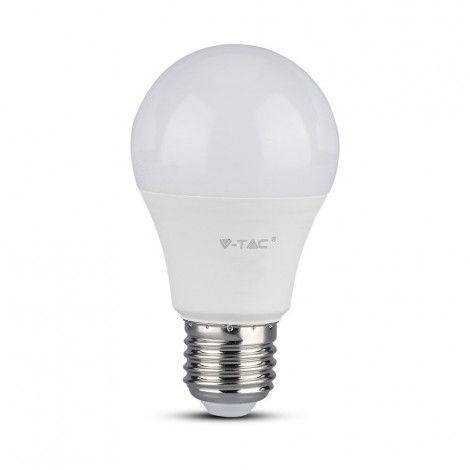 V-TAC E27 9W(806Lm), LED лампа, тепле біле світло 2700K V-TAC E27 9W(806Lm), LED лампа, тепле біле світло 2700K