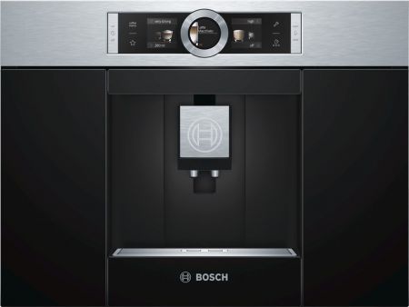 Вбудовувана автоматична кавомашина Bosch CTL636ES1, нержавіюча сталь