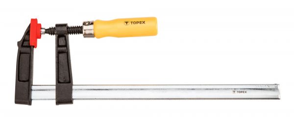 Струбцина столярна TOPEX, F-образна, 80x300мм (12A120) Струбцина столярна TOPEX, F-образна, 80x300мм (12A120)