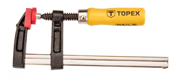 Струбцина столярна TOPEX, F-образна, 50x150мм (12A100) Струбцина столярна TOPEX, F-образна, 50x150мм (12A100)
