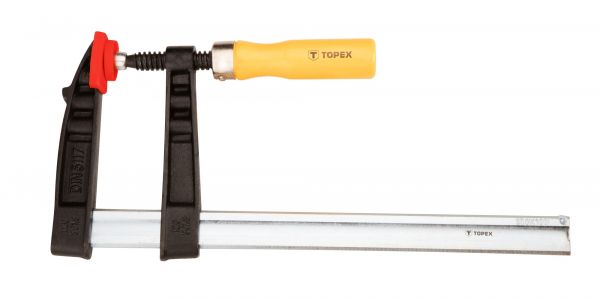 Струбцина столярна TOPEX, F-образна, 120x300мм (12A123) Струбцина столярна TOPEX, F-образна, 120x300мм (12A123)