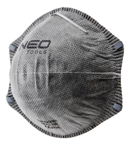 Пылезащитная полумаска Neo Tools с активированным углем FFP2, 3шт (97-300)