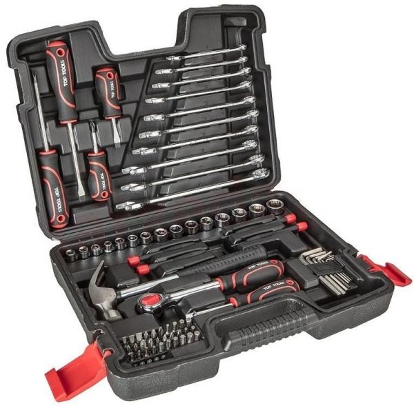 Набір інструментів Top Tools, 1/4", 3/8", 73 одиниць Набір інструментів Top Tools, 1/4", 3/8", 73 одиниць