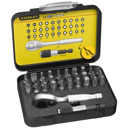 Набір біт Stanley Expert Line, 1/4", 32 одиниць