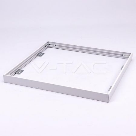 Рамка для накладного монтажу V-TAC, для панелі 600х600mm, SKU-8156, білий (3800157640213)