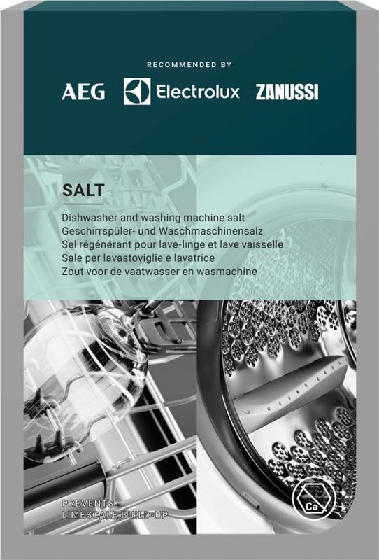 Сіль для посудомийної машини Electrolux, 1кг (M3GCS200) Сіль для посудомийної машини Electrolux, 1кг (M3GCS200)