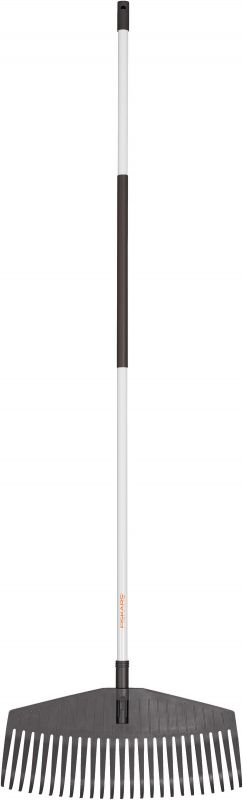 Граблі для листя Fiskars White L, полегшені, 172см, 590г (1019606)