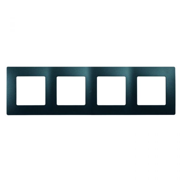 Рамка 4 поста Legrand Etika, Антрацит (672584) Рамка 4 поста Legrand Etika, Антрацит (672584)