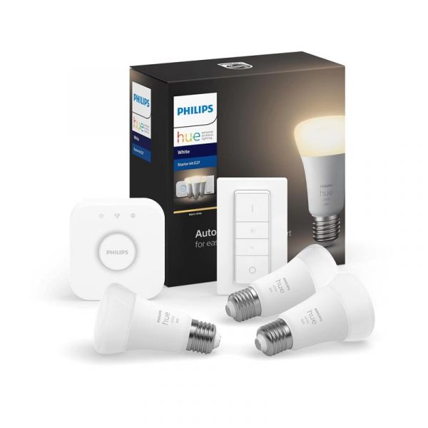 Philips Hue Стартовий комплект White, E27 3шт