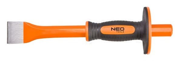 Зубило NEO, 75x20x300мм, защита ладони, CrV (33-084) Зубило NEO, 75x20x300мм, защита ладони, CrV (33-084)