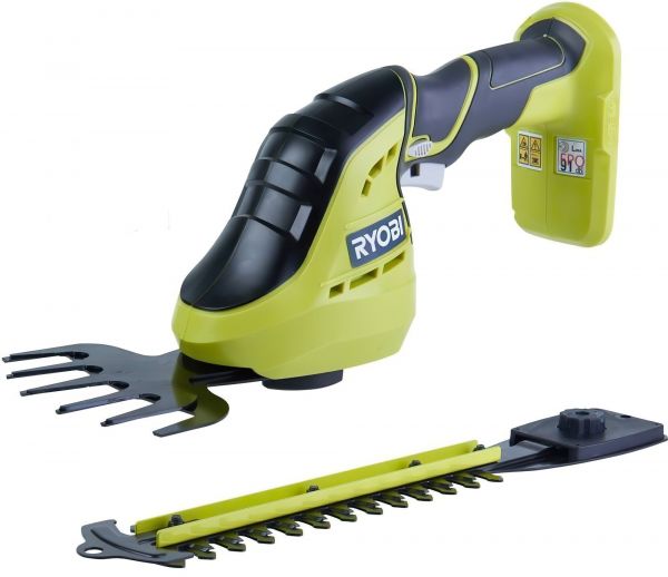 Ножиці для трави Ryobi ONE+OGS1822, 18В, +насадка-кущоріз (5133002830) Ножиці для трави Ryobi ONE+OGS1822, 18В, +насадка-кущоріз (5133002830)