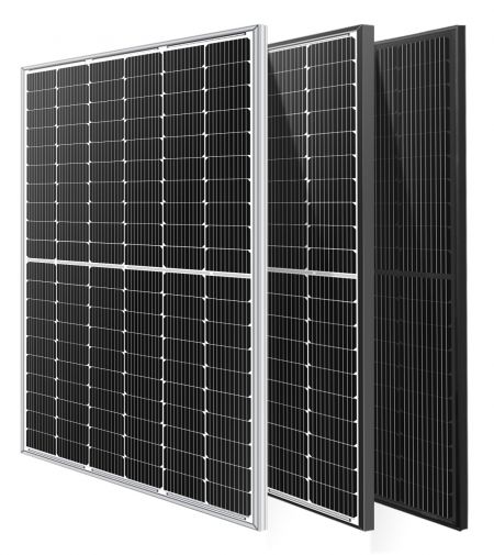 Солнечная панель Leapton Solar LP182x182-M-60-MH-460W, Mono, MBB, Halfcell, Black frame