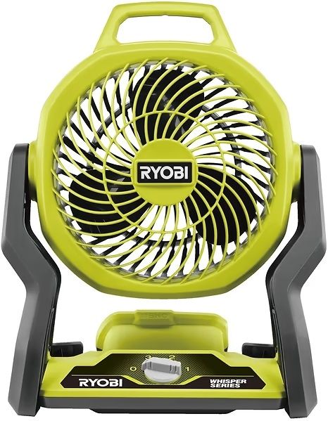 Вентилятор акумуляторний Ryobi ONE+ RF18-0 WHISPER, 18В, (5133005596) Вентилятор акумуляторний Ryobi ONE+ RF18-0 WHISPER, 18В, (5133005596)