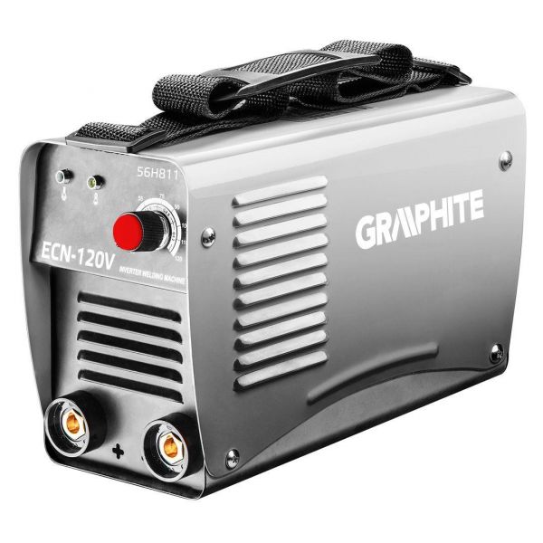 Зварювальний інверторний апарат Graphite IGBT, 230В, 120А (56H811) Зварювальний інверторний апарат Graphite IGBT, 230В, 120А (56H811)