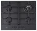 Варочная поверхность Whirlpool TGML661NB, газовая, эмалированная сталь, 58см