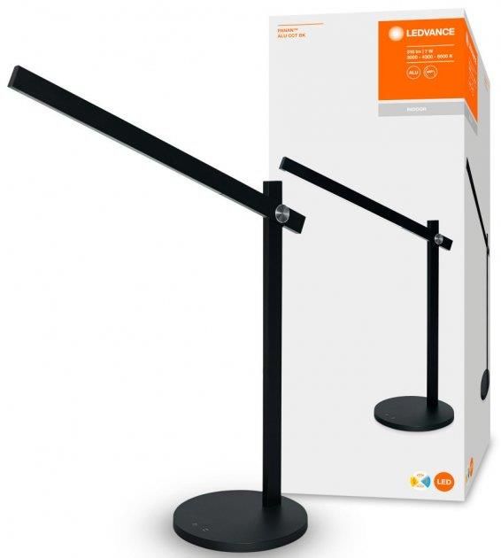 Лампа настольная LEDVANCE PANAN ALU, 7W, 3000/4300/6500K, 220В (4058075321281)
