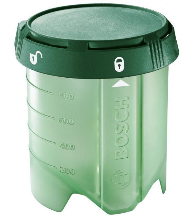 Контейнер для фарби Bosch 1000мл для PFS (1.600.A00.1GG) Контейнер для фарби Bosch 1000мл для PFS (1.600.A00.1GG)