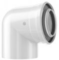 Відведення коаксіальне Bosch FC-CE80-87 на 90° для конденсаційних котлів