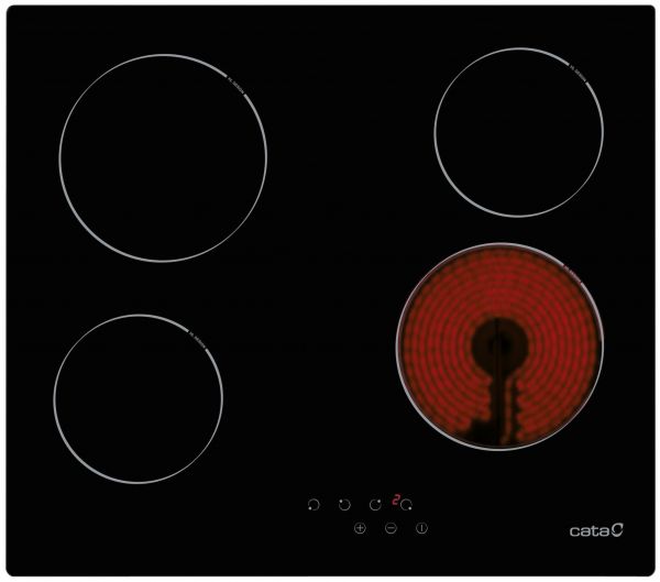 Варильна поверхня Cata TN 604, електрична, склокерамічна, 59см (08040011) Артикул: 08040011