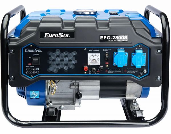 Генератор бензиновый EnerSol EPG-2800S, 230В, 50Гц, 2.8кВт Генератор бензиновый EnerSol EPG-2800S, 230В, 50Гц, 2.8кВт