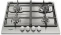 Варильна поверхня Whirlpool TKRL661IXEU, газова, нержавіюча сталь, 58см