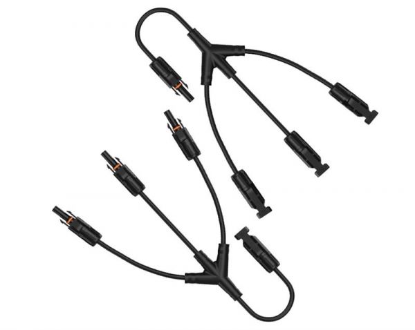 Набор кабелей для солнечных панелей 2E MC4-3T1 Набор кабелей для солнечных панелей 2E MC4-3T1