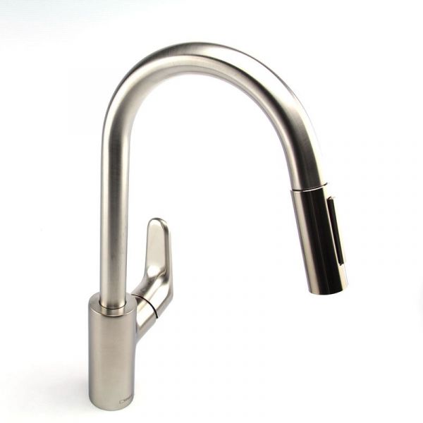 Смеситель для кухни Hansgrohe Focus с выдвижным душем, сталь (31815800) Смеситель для кухни Hansgrohe Focus с выдвижным душем, сталь (31815800)