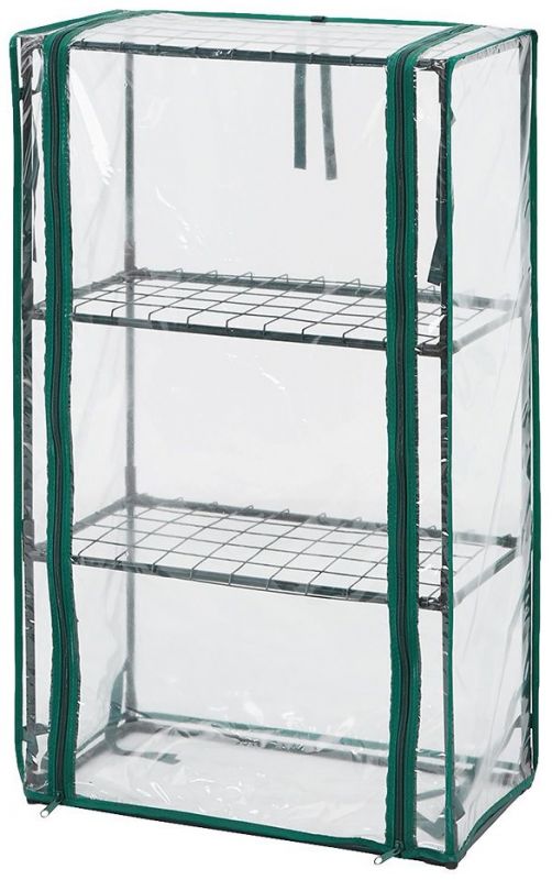 Парник складаний Neo Tools 80х46х24, 3 полиці (15-910) Парник складаний Neo Tools 80х46х24, 3 полиці (15-910)