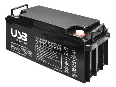 Акумуляторна батарея E.NEXT, 12В, 65Аг, AGM (ULL12650-2)
