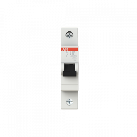 Автоматичний вимикач ABB SH201-C40 1p, 6кА (2CDS211001R0404)