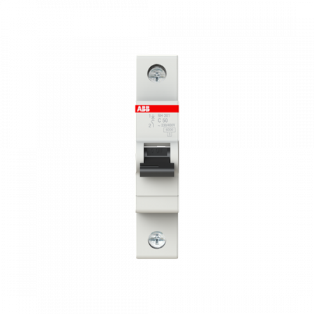 Автоматичний вимикач ABB SH201-C50 1p, 6кА (2CDS211001R0504)