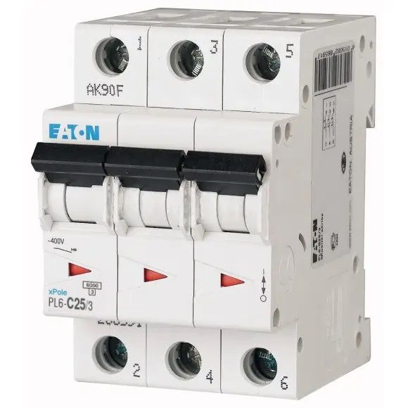 Автоматичний вимикач Eaton PL6 C25/3 (286603) Автоматичний вимикач Eaton PL6 C25/3 (286603)