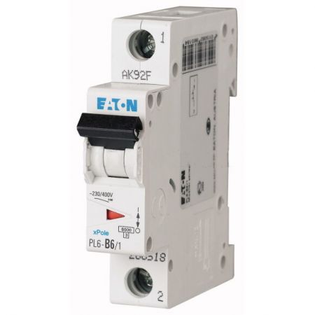 Автоматичний вимикач Eaton PL6-В6/1 (286518)