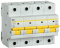 Автоматический выключатель IEK BA47-150 4p 125A 15кА C, (MVA50-4-125-C)
