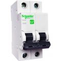Автоматический выключатель Schneider Electric Easy9 2p, 63А, C, 4.5кА (EZ9F34263)