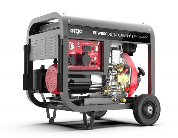 Дизельный генератор ERGO EDW6000E Дизельный генератор ERGO EDW6000E