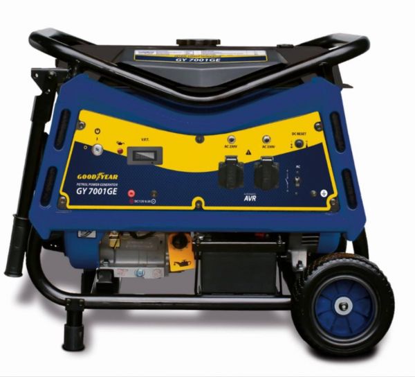Генератор бензиновый GoodYear GY7001GE 1F AVR 6800Вт Генератор бензиновый GoodYear GY7001GE 1F AVR 6800Вт