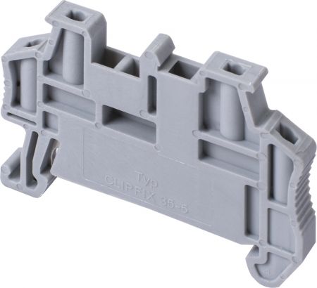 Фіксатор для набірних клемних колодок на DIN-рейку E.NEXT e.tc.din.spring.end (s070021)