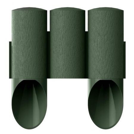 Газонное ограждение Cellfast MAXI, 3 элемента, 2.1м, зеленый (34-012)
