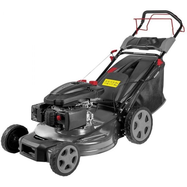 Газонокосарка бензинова Graphite, 3000Вт, 50см, 55л, мульчування (52G672)