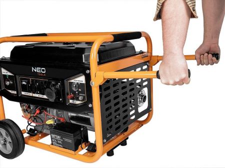 Генератор бензиновий Neo Tools, 230В, 50Гц, 6.5кВт