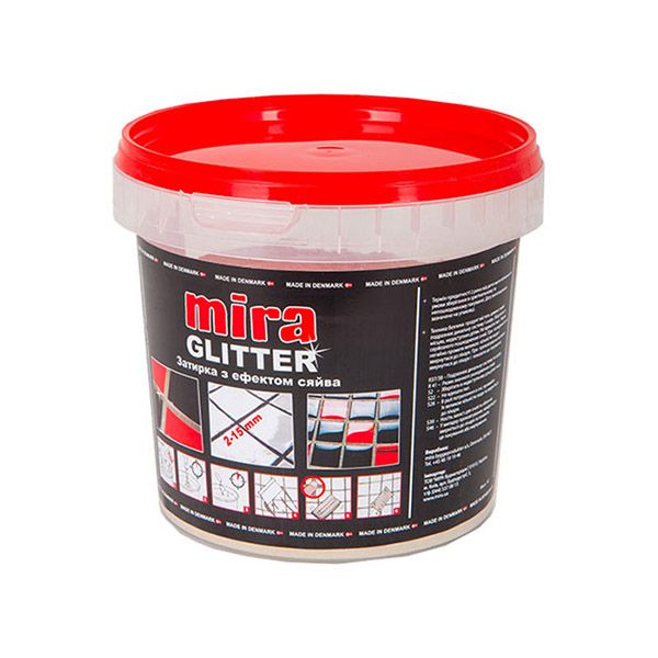 Фуга для швів з эфектом сяйва. Клас CG1. Mira Glitter 1 кг Фуга для швів з эфектом сяйва. Клас CG1. Mira Glitter 1 кг