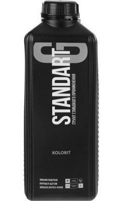 Краска Kolorit Standart M, база А белый глубокий мат, 9л (4823046206528)