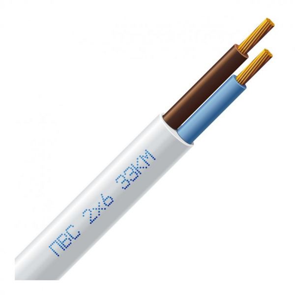 Кабель ПВС 2x6 ЗЗКМ Кабель ПВС 2x6 ЗЗКМ