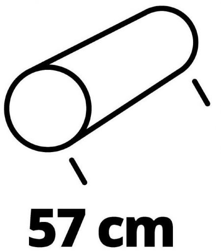Каток для газону Einhell GC-GR 57, шир. 57см, 46л, d32см (3415302)