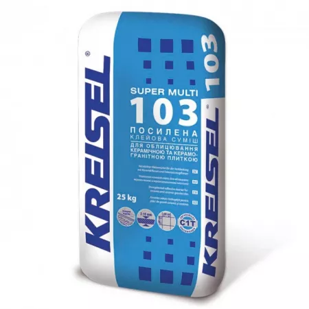 Клей для плитки Kreisel Super Multi 103, 25кг