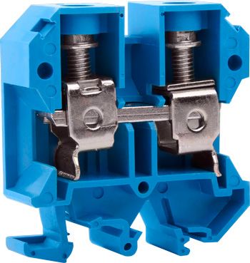 Клемна колодка набірна на DIN-рейку E.NEXT (e.tc.din.pro.35.blue) синя, без кришки (p049023) Клемна колодка набірна на DIN-рейку E.NEXT (e.tc.din.pro.35.blue) синя, без кришки (p049023)