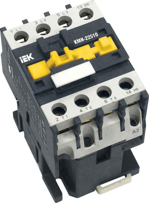 Контактор IEK КМІ-22510 25А 230V/AC 3NO KKM21-025-230-10 Контактор IEK КМІ-22510 25А 230V/AC 3NO KKM21-025-230-10